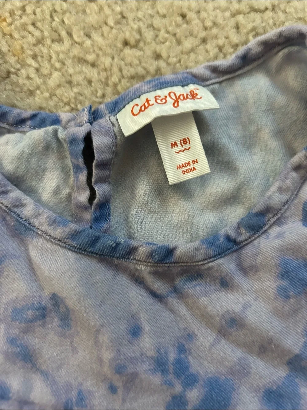 lot of 2 girl’s purple summer tops size 8